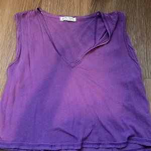 Free People Purple Tank Top